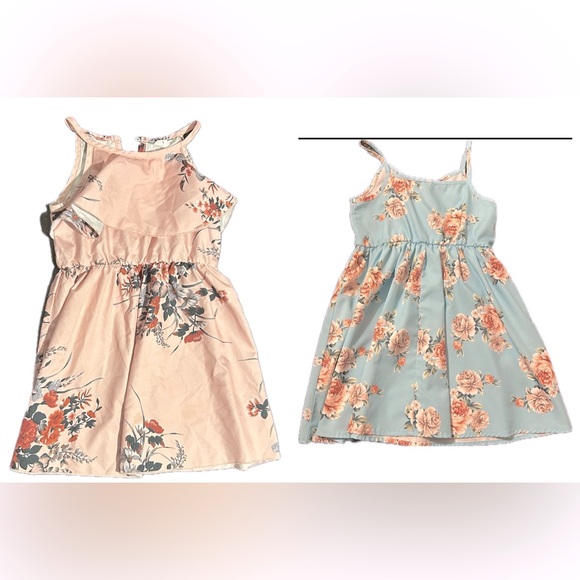 2 SHEIN size 6 Girls Floral dresses - Picture 1 of 6